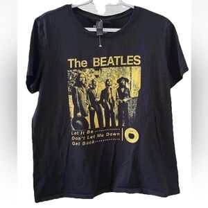 The Beatles Garden Vintage T Shirt Men Fashion 2024 Short Sleeve Unisex